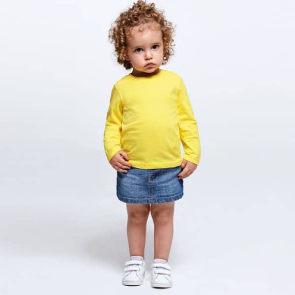 CAMISETA BABY MANGA LARGA